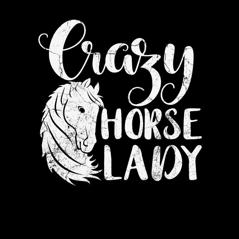 dame de cheval fou
