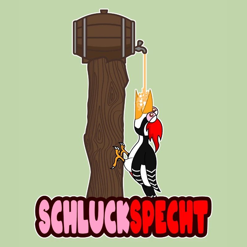 Schluckspecht Geschenkidee