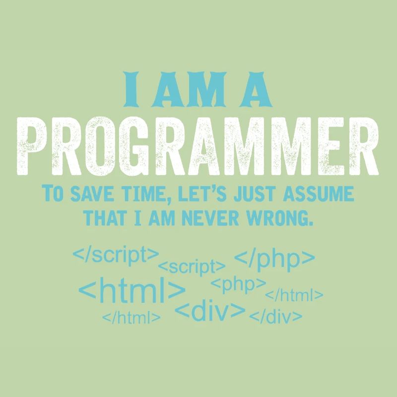 I Am A Programmer...