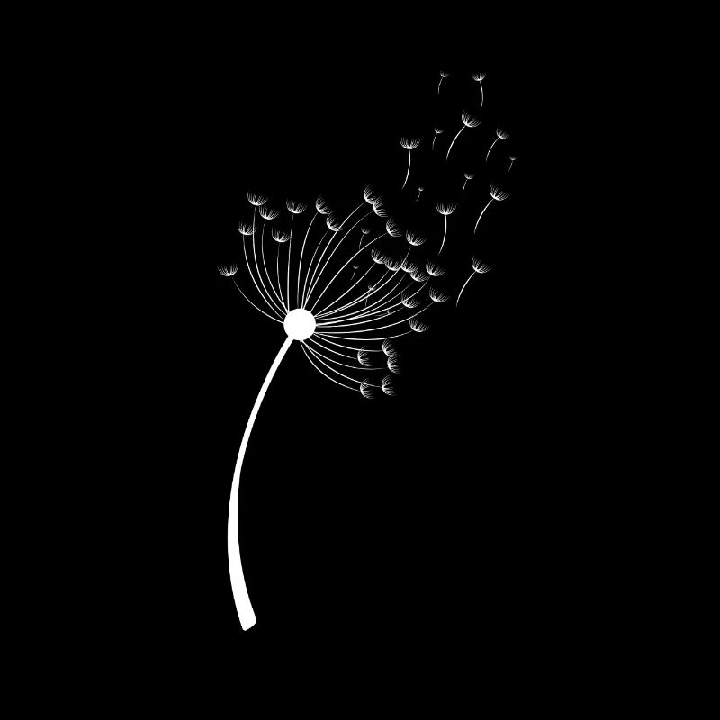 Pusteblume Knäuelgras Blanc