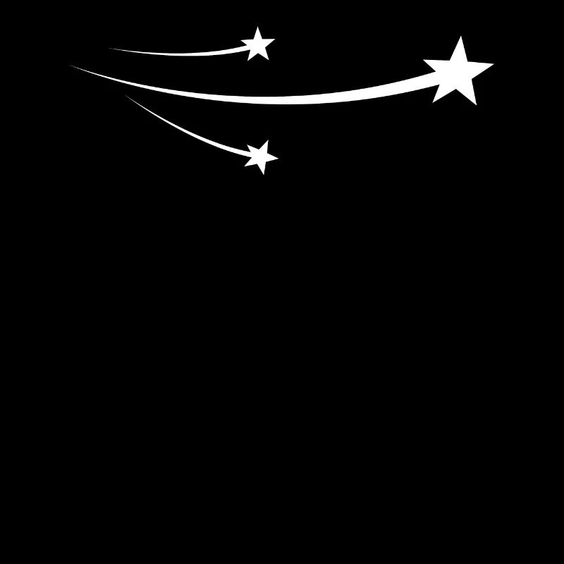Shooting Stars White Design