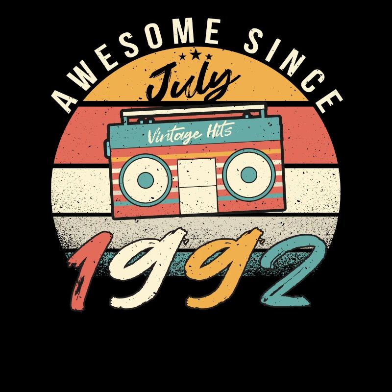 Juli 1992 30ter Geburtstag