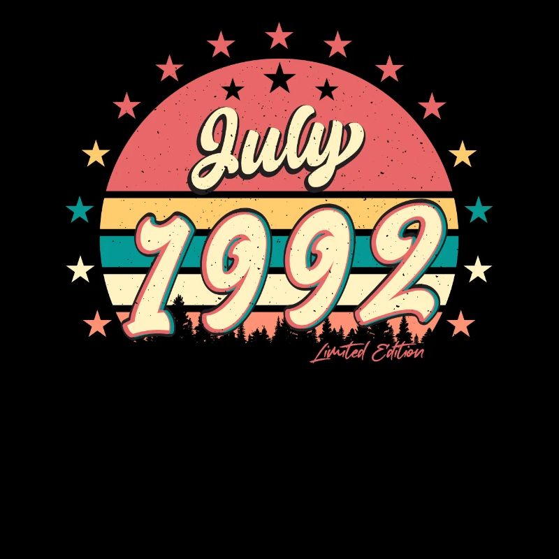 Juli 1992 30ter Geburtstag