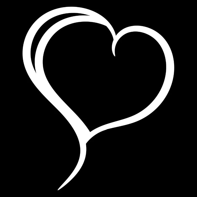 Plain White Heart