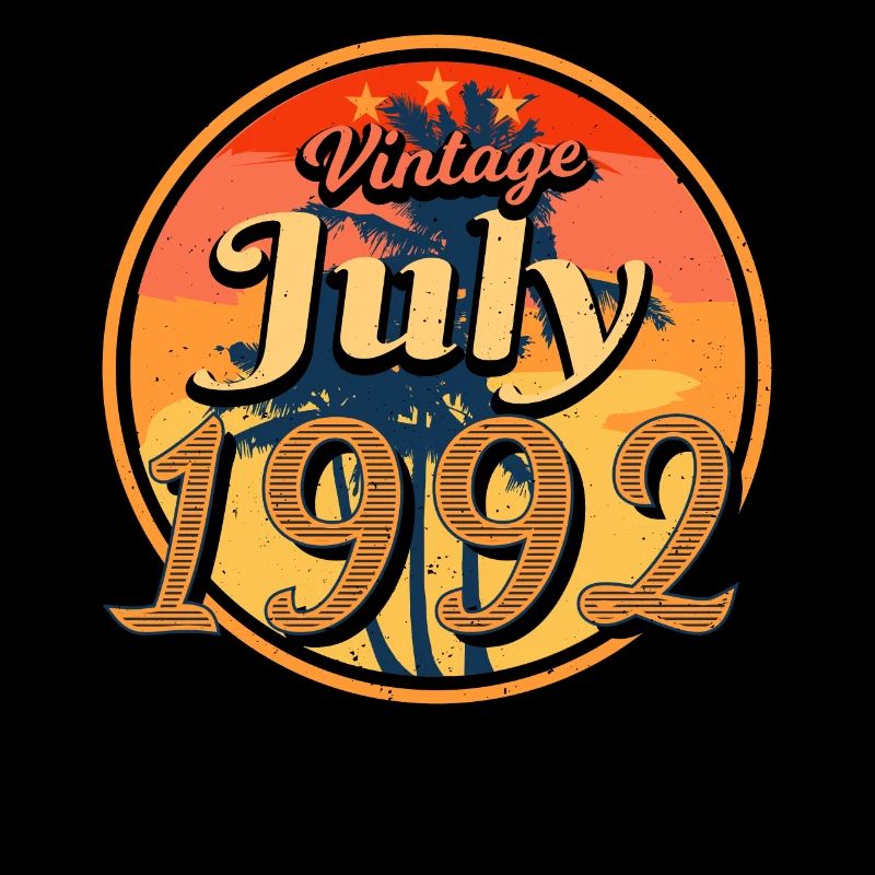 Juli 1992 30ter Geburtstag