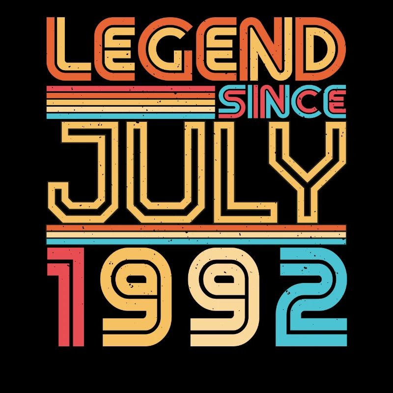 Juli 1992 30ter Geburtstag