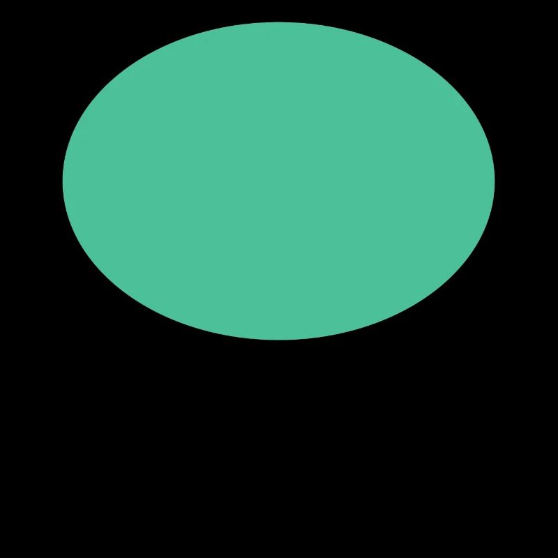 Ovale vert Conception simple