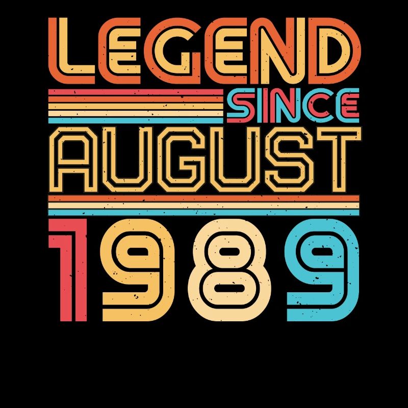 Salutations d’anniversaire pour août 1989