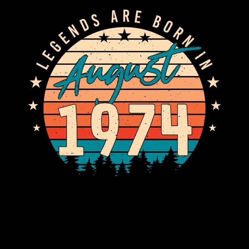1974 Im August Geburtstagsgruss