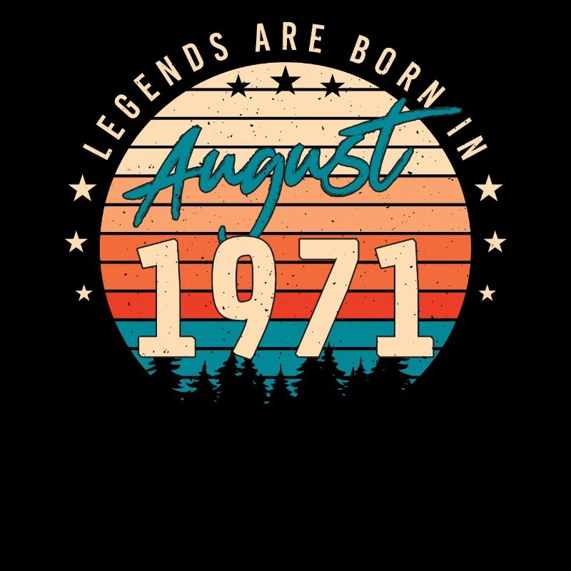 1971 Im August Geburtstagsgruss
