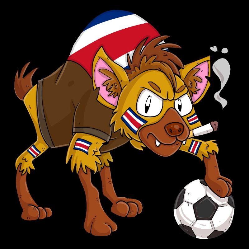 Hyäne Fan Costa Rica
