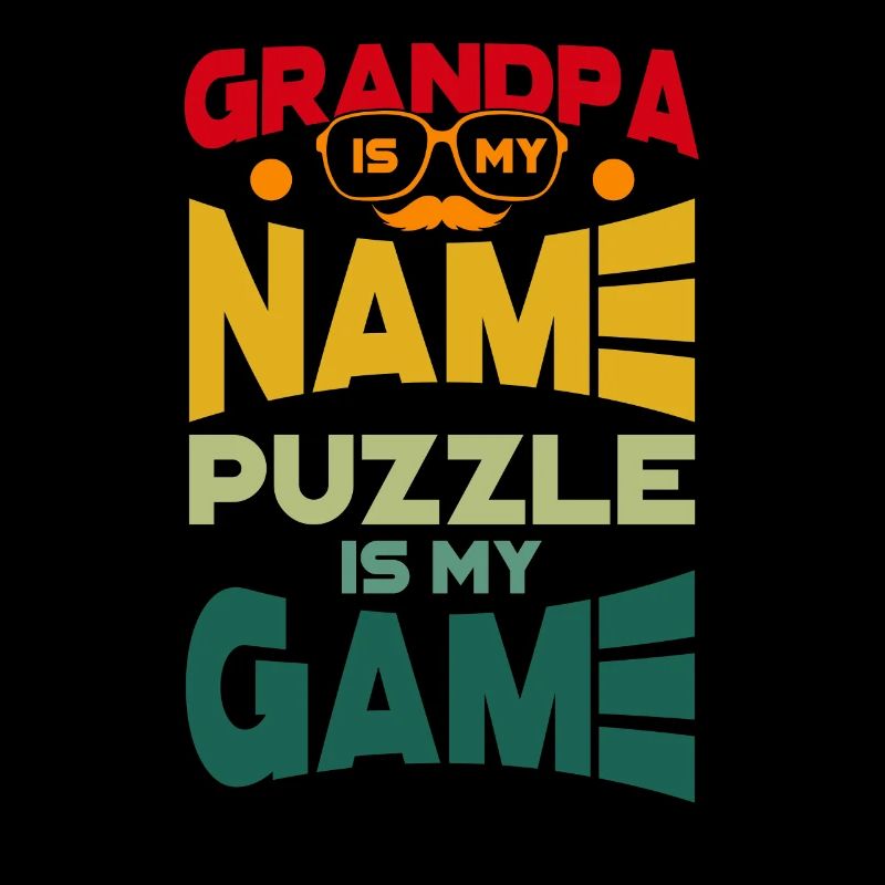 Grand-père est mon nom Puzzle est mon jeu