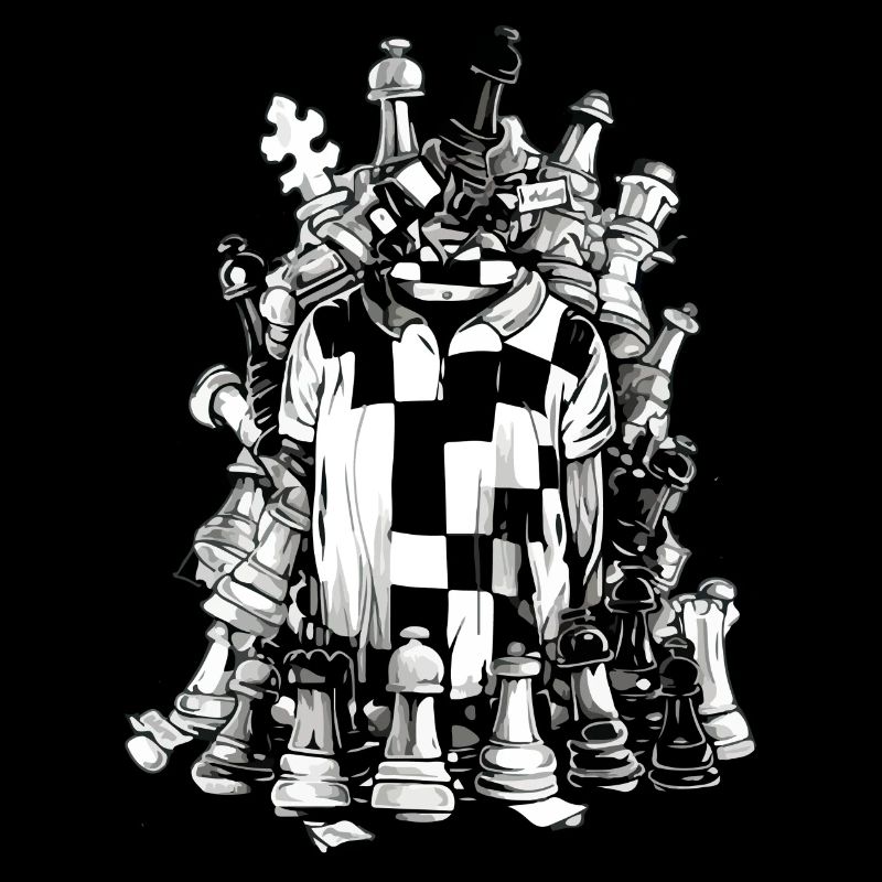 Maillot du jeu d'échecs