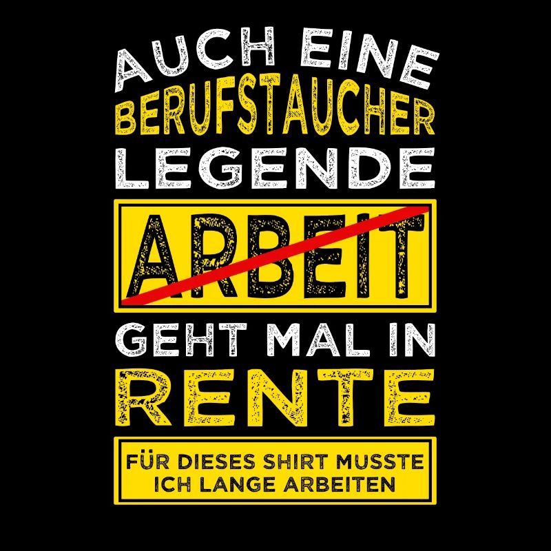 Berufstaucher Rente Rentner