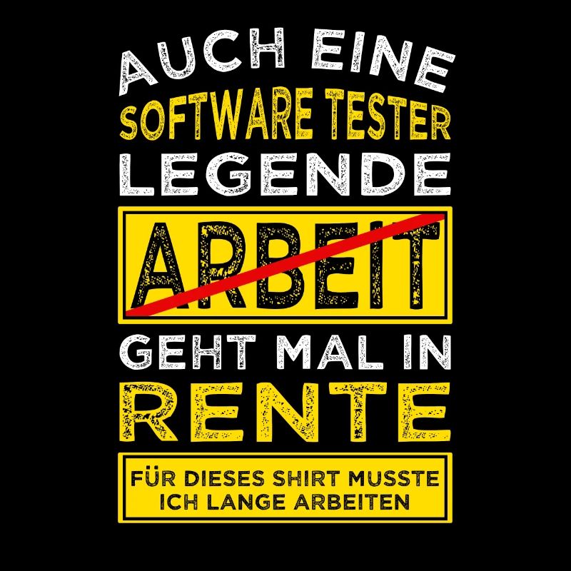 Software Tester Rente Rentner
