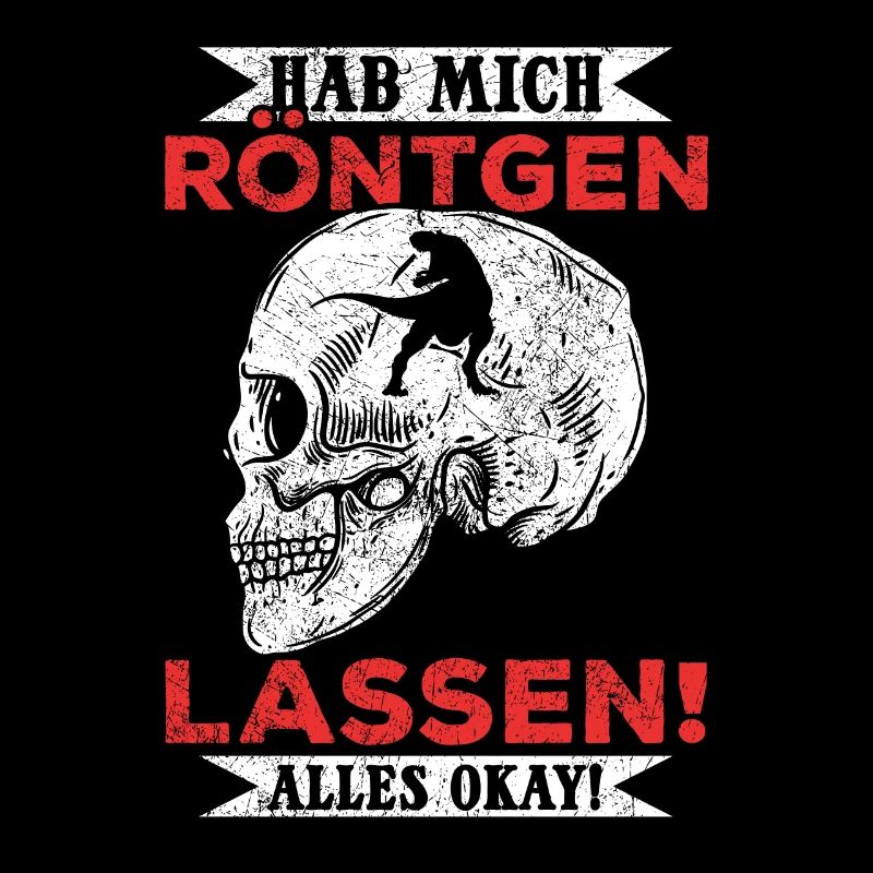 Röntgen Black humor and macabre style