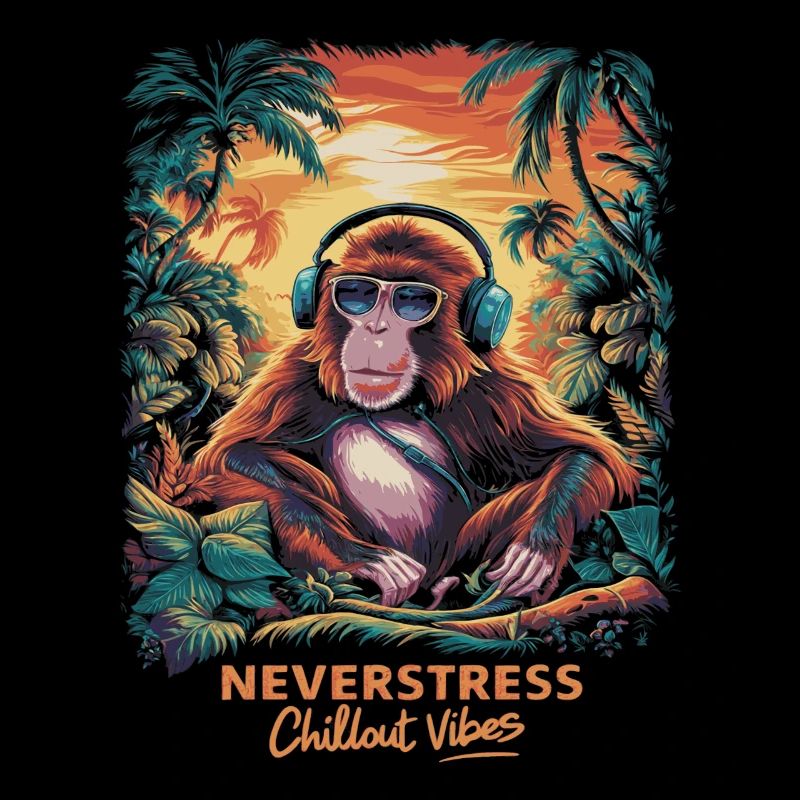 Monkey Chillout Vibes Design Relaxed and Stylish