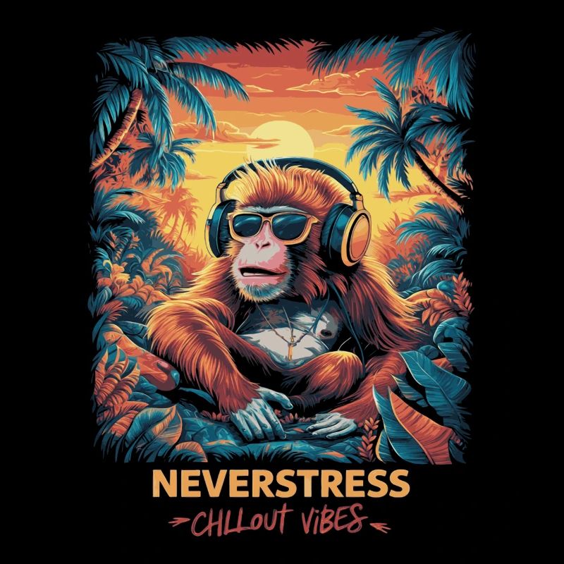 Monkey Chillout Vibes Design Relaxed and Stylish