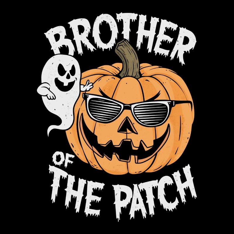 Frère du patch Style d’Halloween