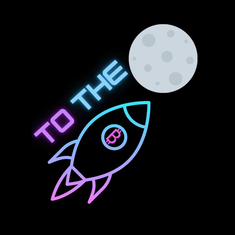 Bitcoin shirt to the Moon