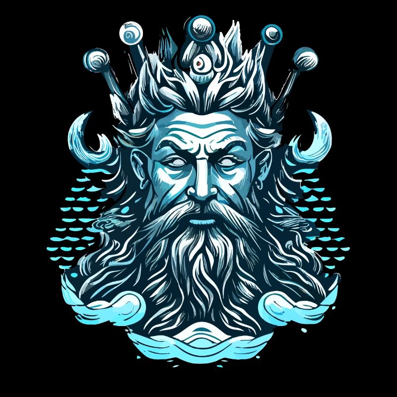 Poseidon Greek God Ancient Greece Mythology