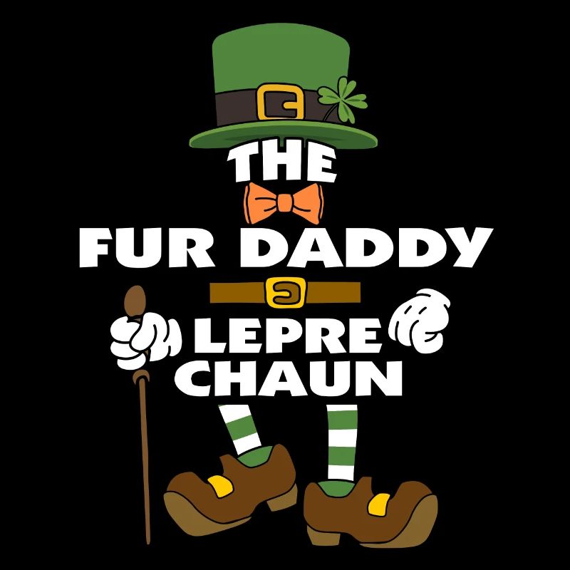 The Fur Daddy Leprechaun St Patrick's Day
