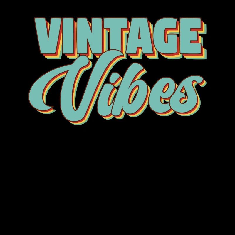 Vintage Vibes Old School Retro Pop