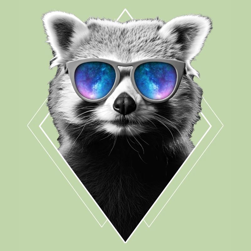 Red Panda Space Glasses Galaxy Sunglasses Meme