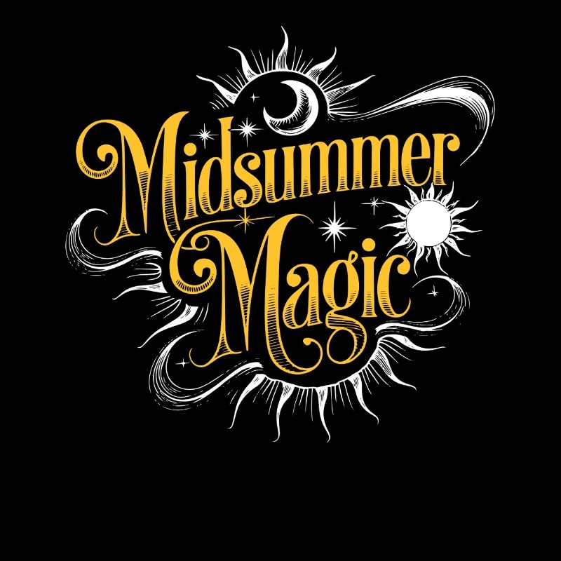 Mystical Midsummer Magic Celestials Witchy Boho Su