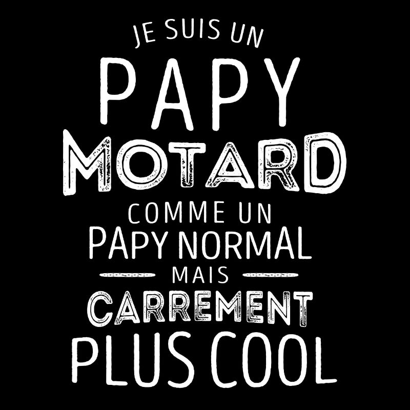 Je suis un papy motard plus cool