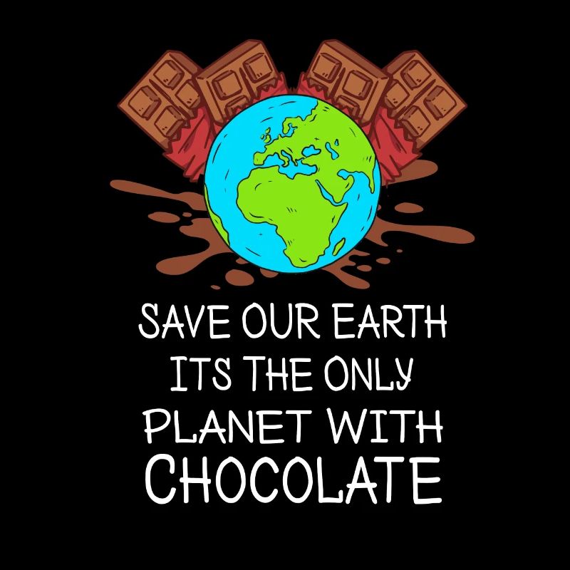 save the earth chocolate - Earth day gift