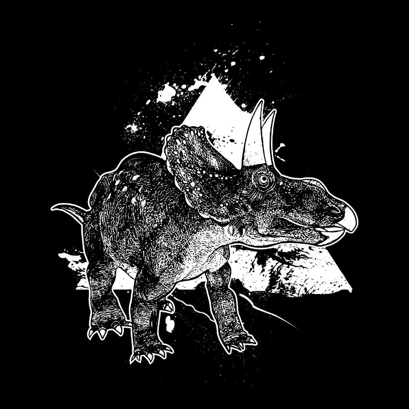 Cadeau de dinosaure Diceratops herbivore
