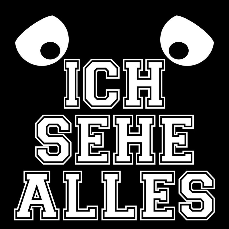 ICH SEHE ALLES LEHRER UNTERRICHT GESCHENK SCHULE