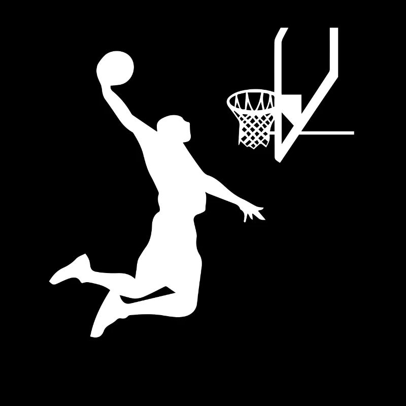 Basket basket-ball saut Slam Dunk panier