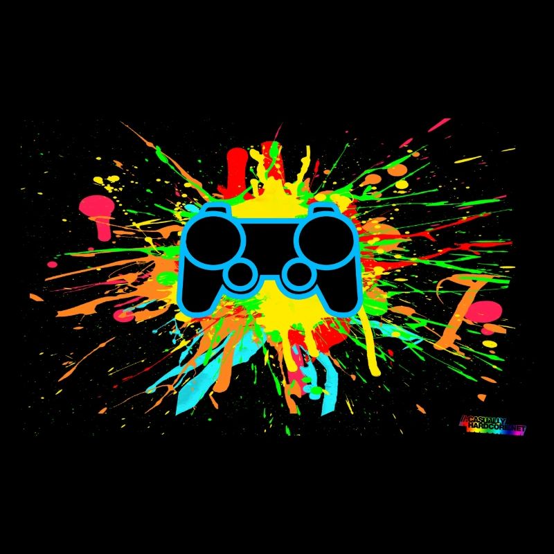 Controller-Splatter-Gamer