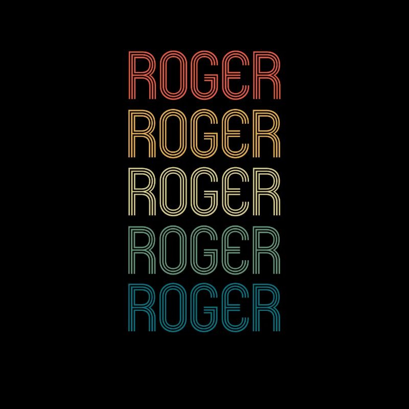 ROGER Vorname Geburtstag Name Spruch