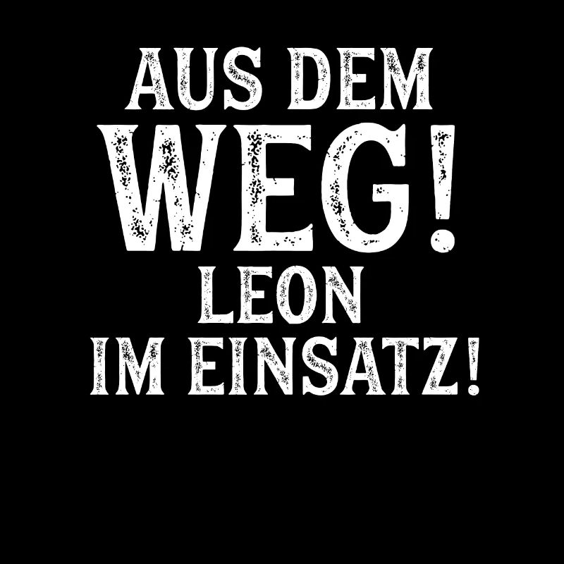 LEON Vorname Name Spruch Geburtstag Geschenk