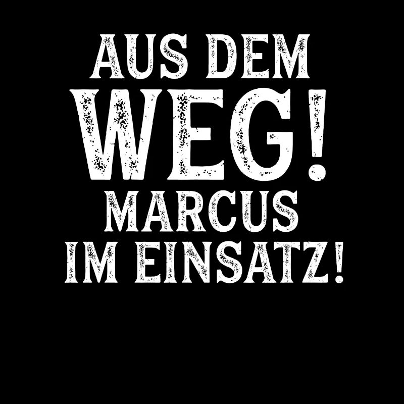 MARCUS Vorname Name Spruch Geburtstag Geschenk