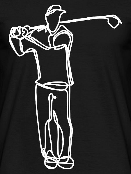 Golfer Sketch