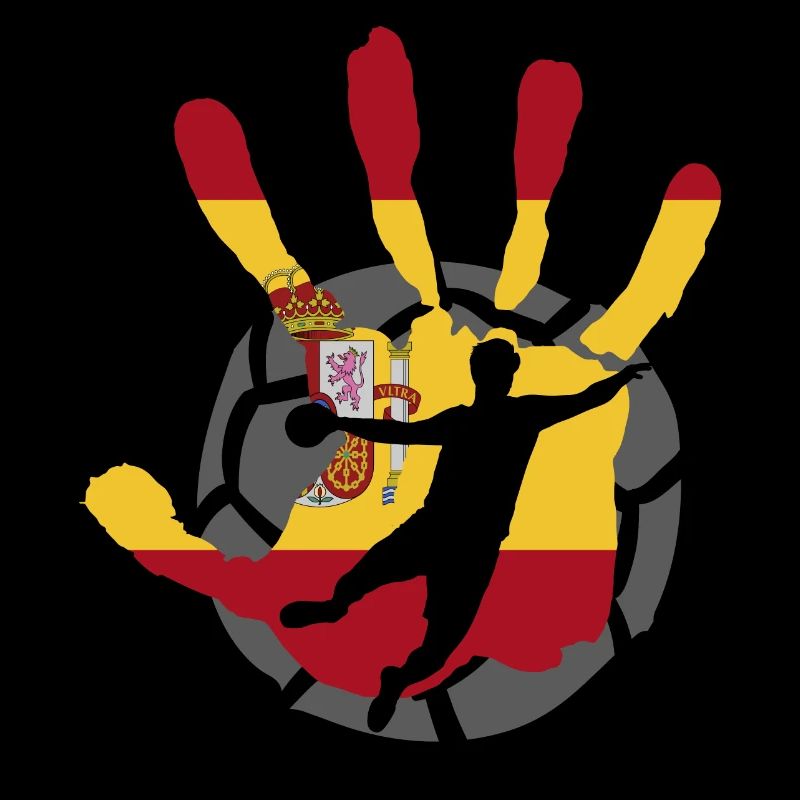 Spain handball player handball gift