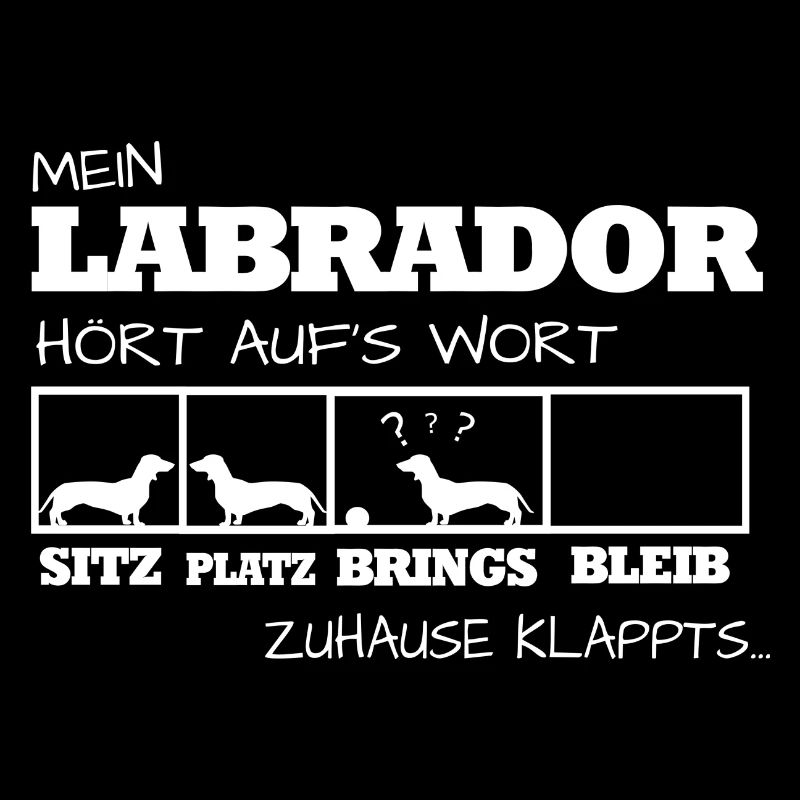lustiger süßer Labrador Geschenk Hund Hunde