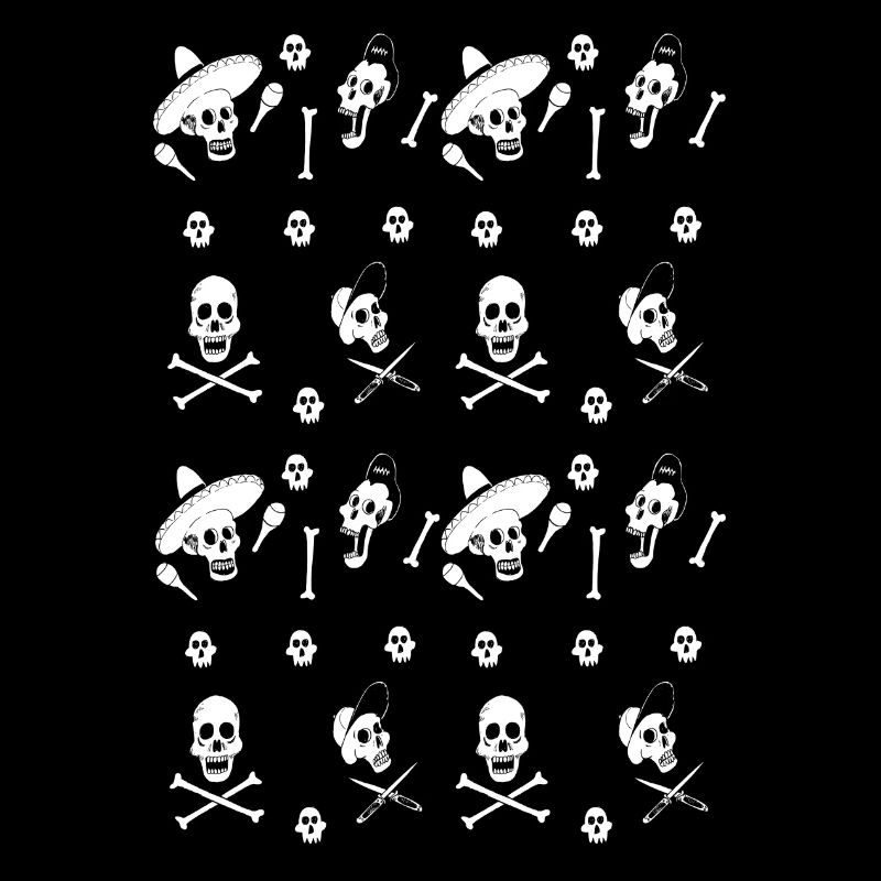 skulls panel