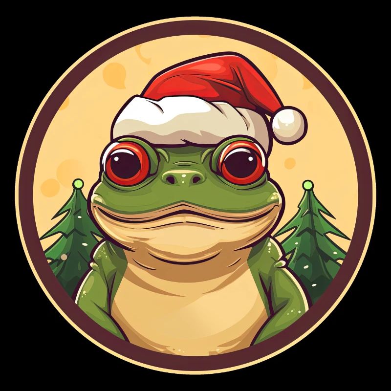 Grenouille Noël