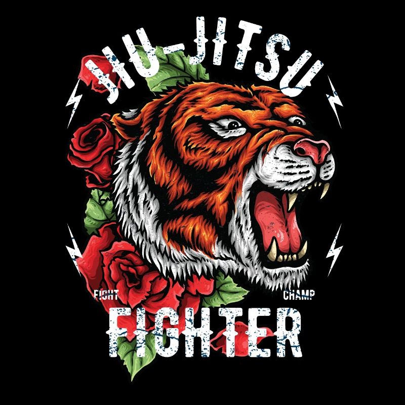Jiu Jitsu Kämpfer