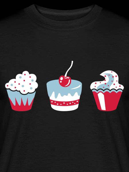 Three muffins