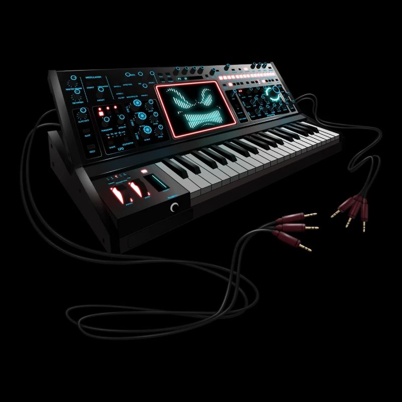 Synth Bot Coloured - Synthesiser