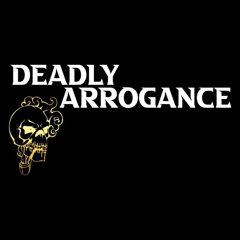 deadly arrogance skull