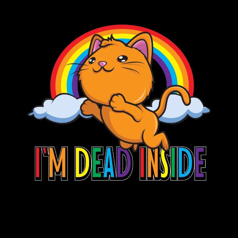 I'm Dead Inside Sarcastic Happy Sarcasm Kawaii