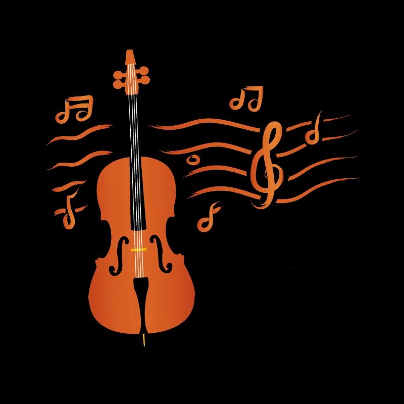 Die Cello Cellist Geschenkidee Cello Player Art