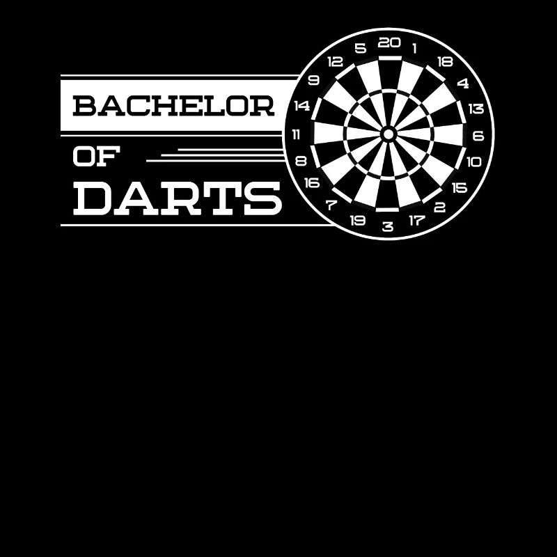 Bachelor of Darts Dartboard Dart Player Gift